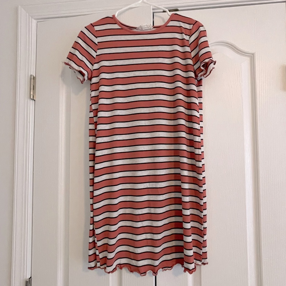 Stripe T-shirt Dress